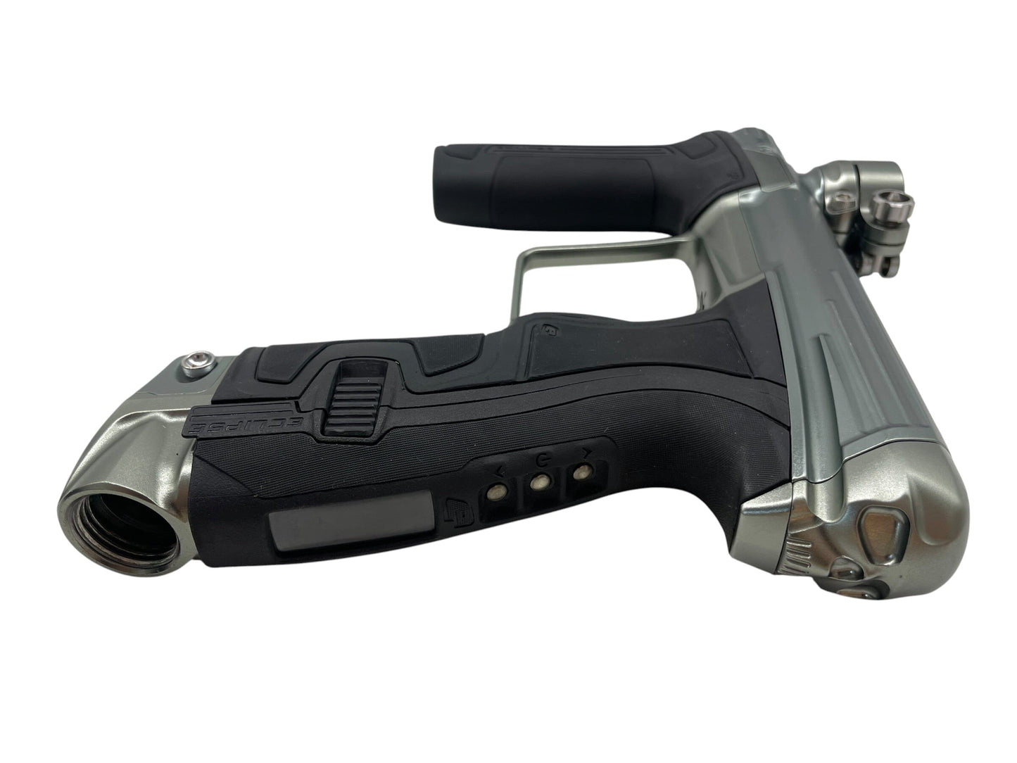 Used Planet Eclipse Infamous CS2 Pewter Paintball Gun Paintball Gun from CPXBrosPaintball Buy/Sell/Trade Paintball Markers, New Paintball Guns, Paintball Hoppers, Paintball Masks, and Hormesis Headbands