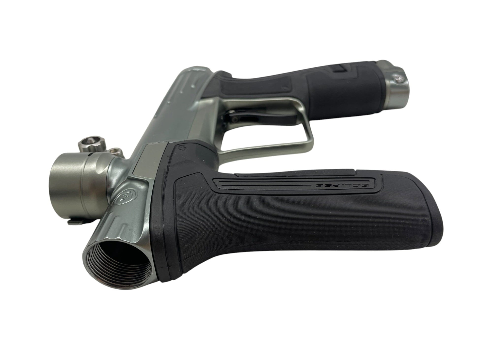 Used Planet Eclipse Infamous CS2 Pewter Paintball Gun Paintball Gun from CPXBrosPaintball Buy/Sell/Trade Paintball Markers, New Paintball Guns, Paintball Hoppers, Paintball Masks, and Hormesis Headbands