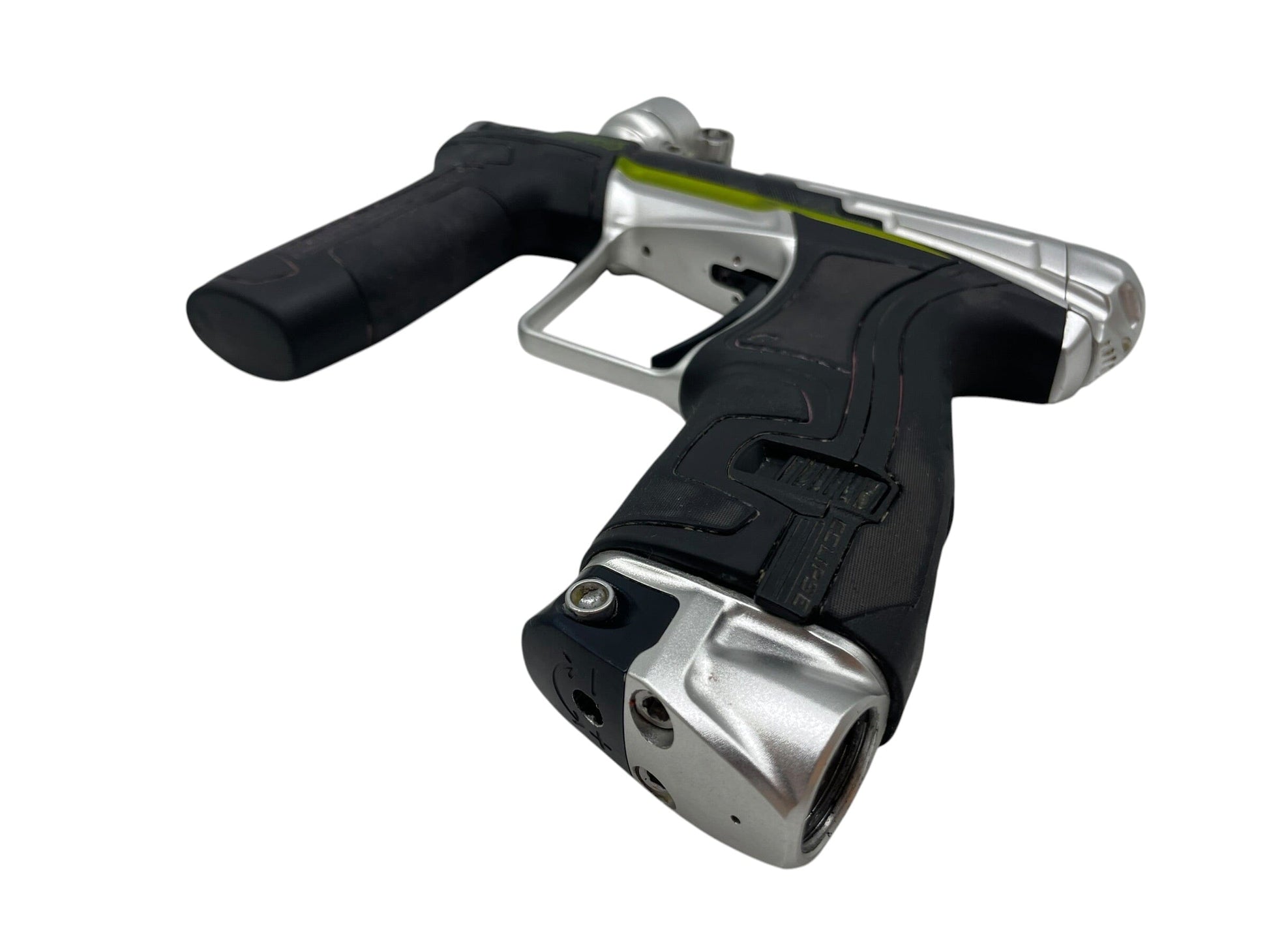 Used Planet Eclipse Infamous CS2 Plata O Plomo Paintball Gun Paintball Gun from CPXBrosPaintball Buy/Sell/Trade Paintball Markers, New Paintball Guns, Paintball Hoppers, Paintball Masks, and Hormesis Headbands