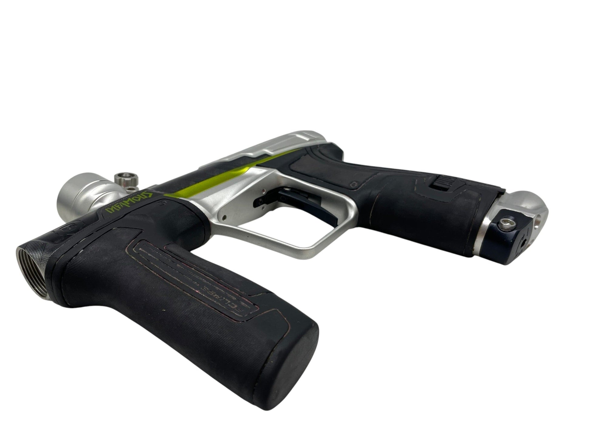 Used Planet Eclipse Infamous CS2 Plata O Plomo Paintball Gun Paintball Gun from CPXBrosPaintball Buy/Sell/Trade Paintball Markers, New Paintball Guns, Paintball Hoppers, Paintball Masks, and Hormesis Headbands