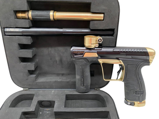 Used Planet Eclipse Infamous Cs2 Pro Paintball Gun Black/sandstone Paintball Gun from CPXBrosPaintball Buy/Sell/Trade Paintball Markers, New Paintball Guns, Paintball Hoppers, Paintball Masks, and Hormesis Headbands