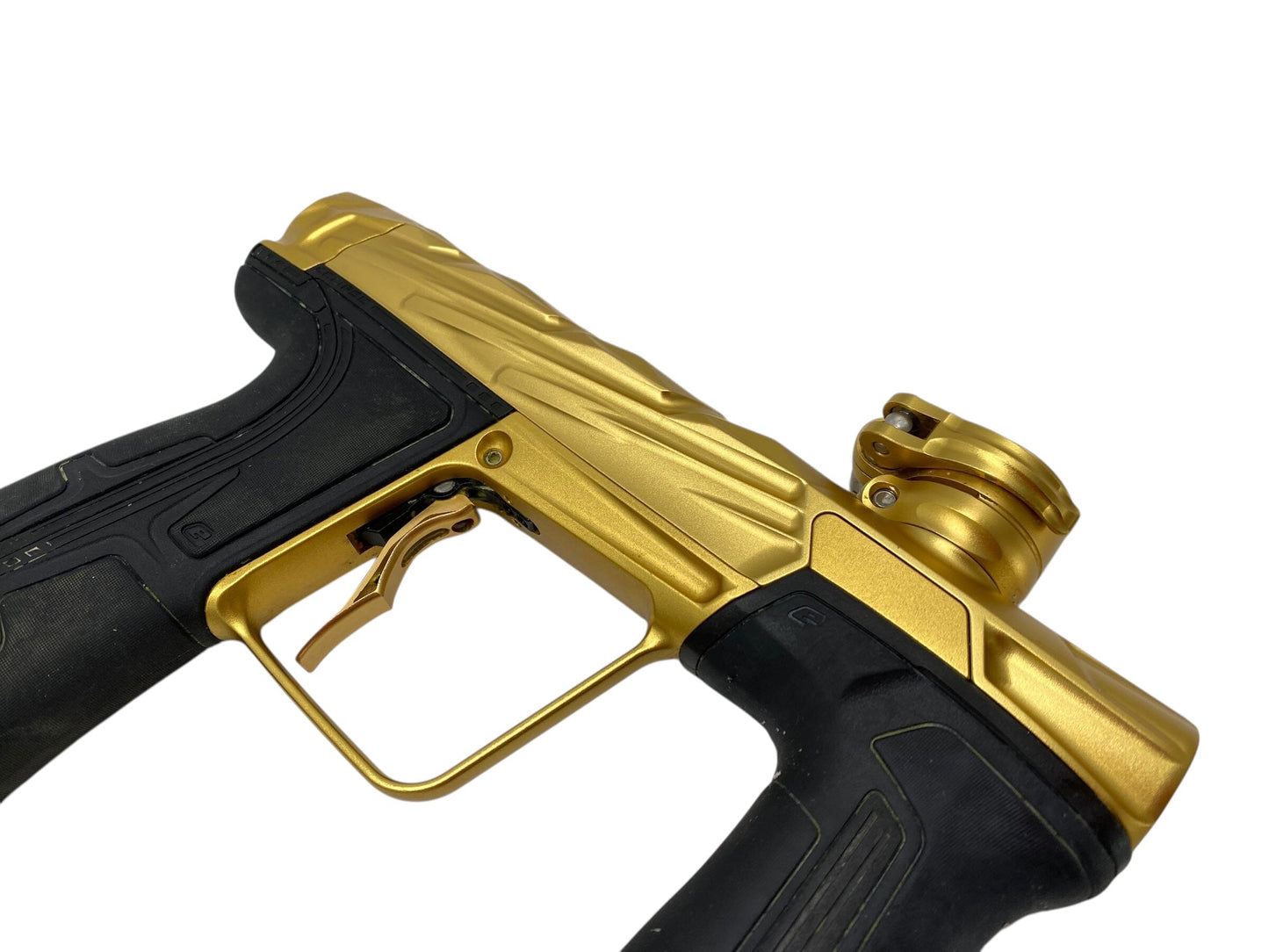 Used Planet Eclipse Infamous Cs3 Paintball Gun Gold Paintball Gun from CPXBrosPaintball Buy/Sell/Trade Paintball Markers, New Paintball Guns, Paintball Hoppers, Paintball Masks, and Hormesis Headbands