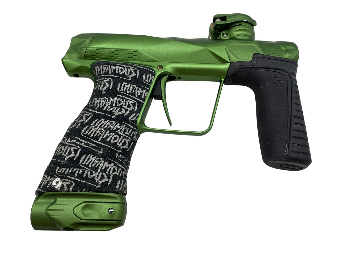 Used Planet Eclipse Infamous Diamond Gtek 180R Green Paintball Gun Paintball Gun from CPXBrosPaintball Buy/Sell/Trade Paintball Markers, New Paintball Guns, Paintball Hoppers, Paintball Masks, and Hormesis Headbands