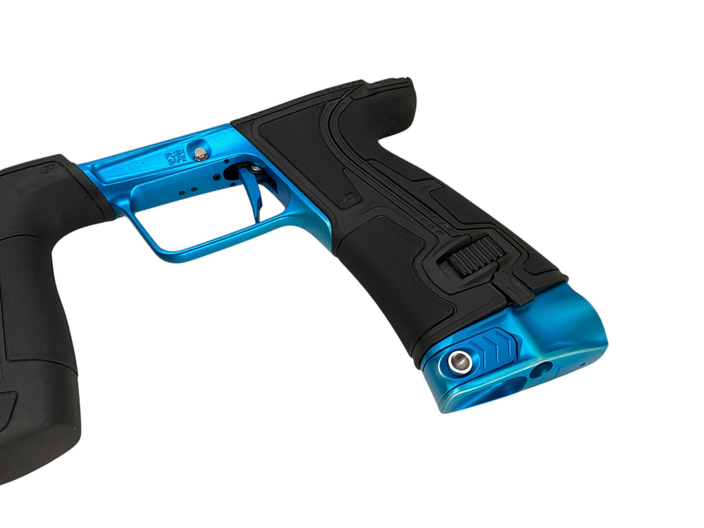 Used Planet Eclipse Infamous Diamond Skill CS3 Paintball Gun with Mech Frame : Teal Paintball Gun from CPXBrosPaintball Buy/Sell/Trade Paintball Markers, New Paintball Guns, Paintball Hoppers, Paintball Masks, and Hormesis Headbands