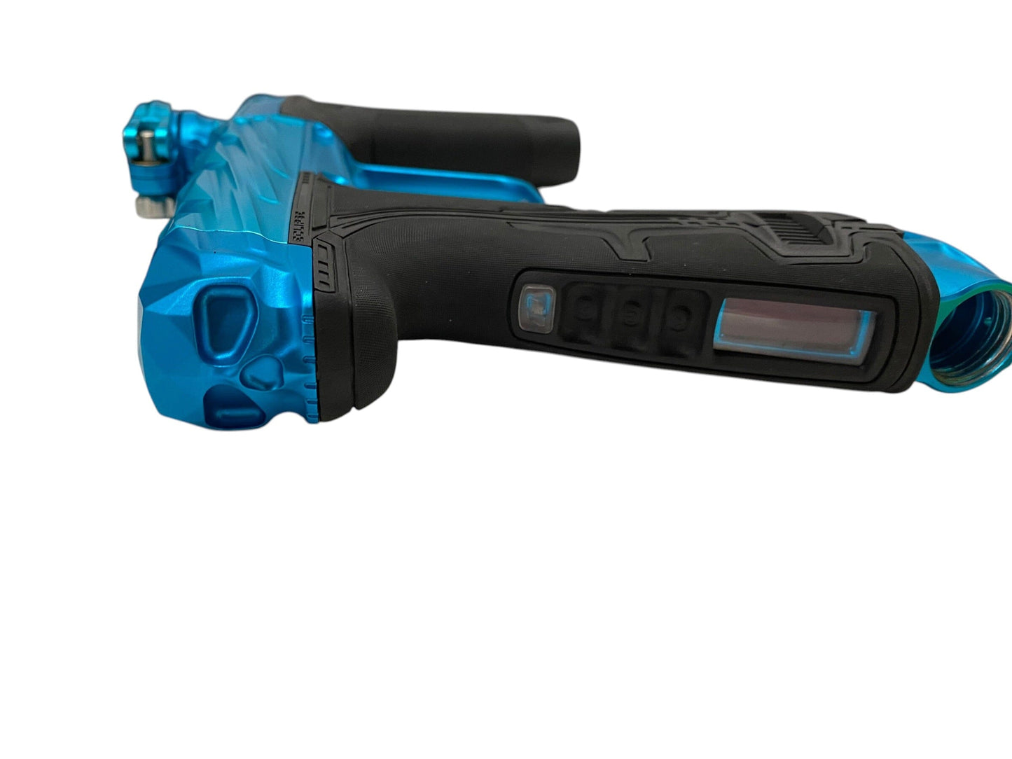 Used Planet Eclipse Infamous Diamond Skill CS3 Paintball Gun with Mech Frame : Teal Paintball Gun from CPXBrosPaintball Buy/Sell/Trade Paintball Markers, New Paintball Guns, Paintball Hoppers, Paintball Masks, and Hormesis Headbands