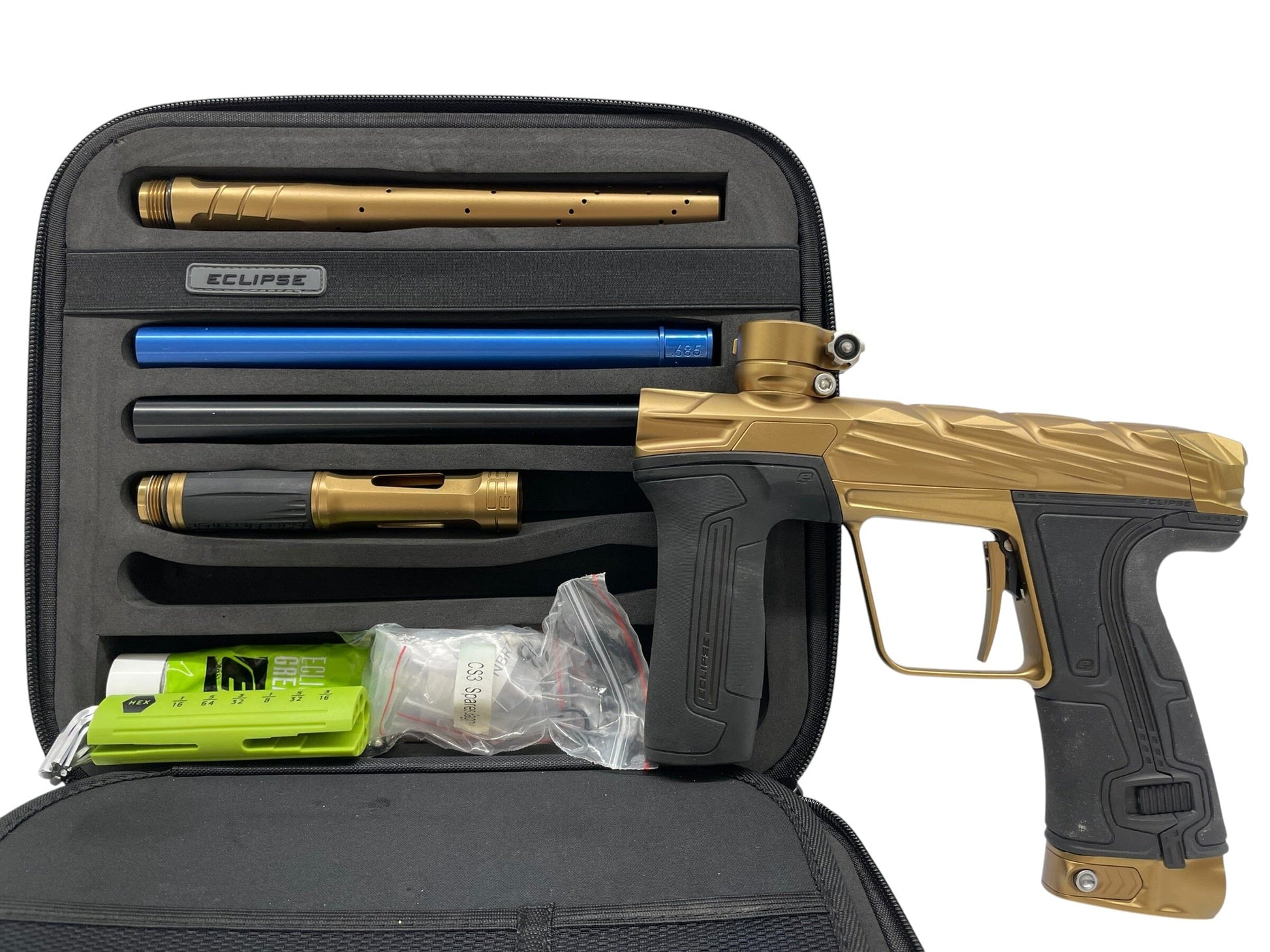 Used Planet Eclipse Infamous Diamond Skull CS3 Bronze Paintball Gun Paintball Gun from CPXBrosPaintball Buy/Sell/Trade Paintball Markers, New Paintball Guns, Paintball Hoppers, Paintball Masks, and Hormesis Headbands
