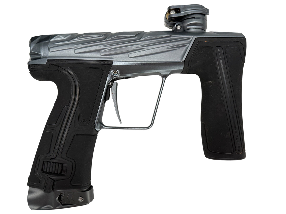 Used Planet Eclipse Infamous Diamond Skull Geo R5 Grey/Grey Paintball Gun Paintball Gun from CPXBrosPaintball Buy/Sell/Trade Paintball Markers, New Paintball Guns, Paintball Hoppers, Paintball Masks, and Hormesis Headbands