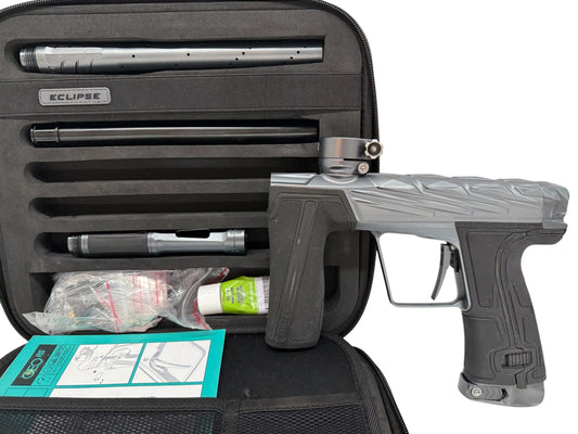 Used Planet Eclipse Infamous Diamond Skull Geo R5 Grey/Grey Paintball Gun Paintball Gun from CPXBrosPaintball Buy/Sell/Trade Paintball Markers, New Paintball Guns, Paintball Hoppers, Paintball Masks, and Hormesis Headbands
