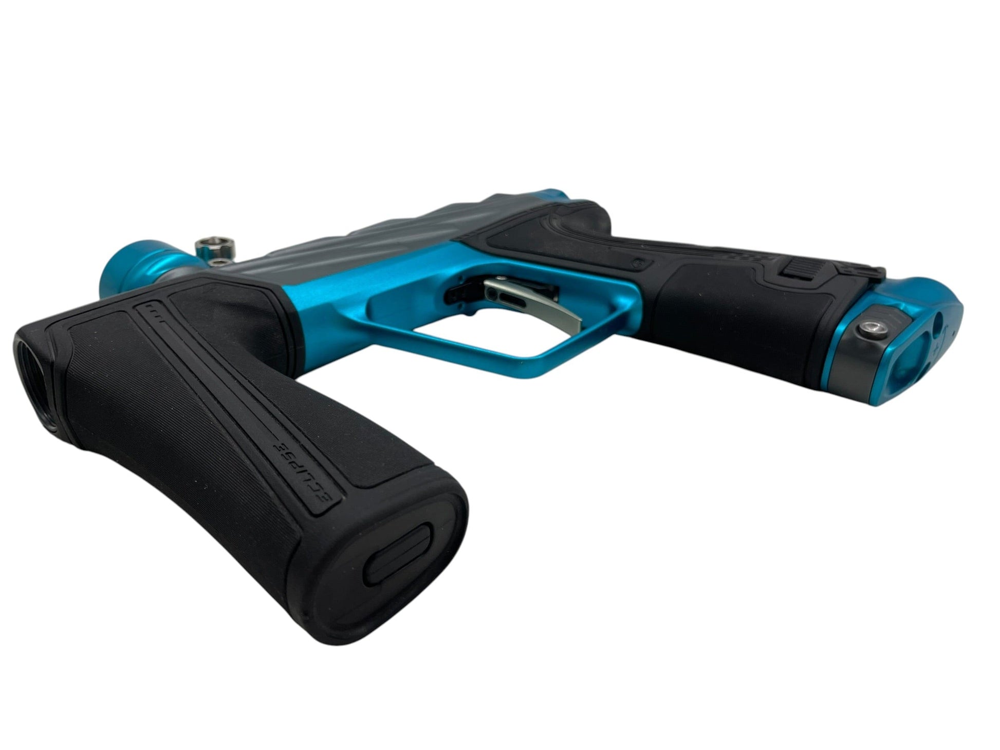 Used Planet Eclipse Infamous Diamond Skull Geo R5 Grey/Teal Paintball Gun Paintball Gun from CPXBrosPaintball Buy/Sell/Trade Paintball Markers, New Paintball Guns, Paintball Hoppers, Paintball Masks, and Hormesis Headbands