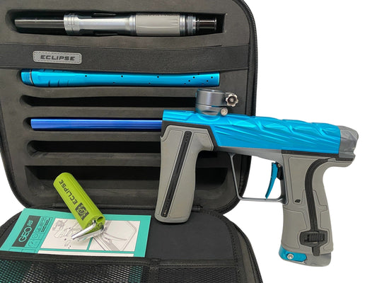 Used Planet Eclipse Infamous Diamond Skull Geo R5 Teal/Grey Paintball Gun Paintball Gun from CPXBrosPaintball Buy/Sell/Trade Paintball Markers, New Paintball Guns, Paintball Hoppers, Paintball Masks, and Hormesis Headbands