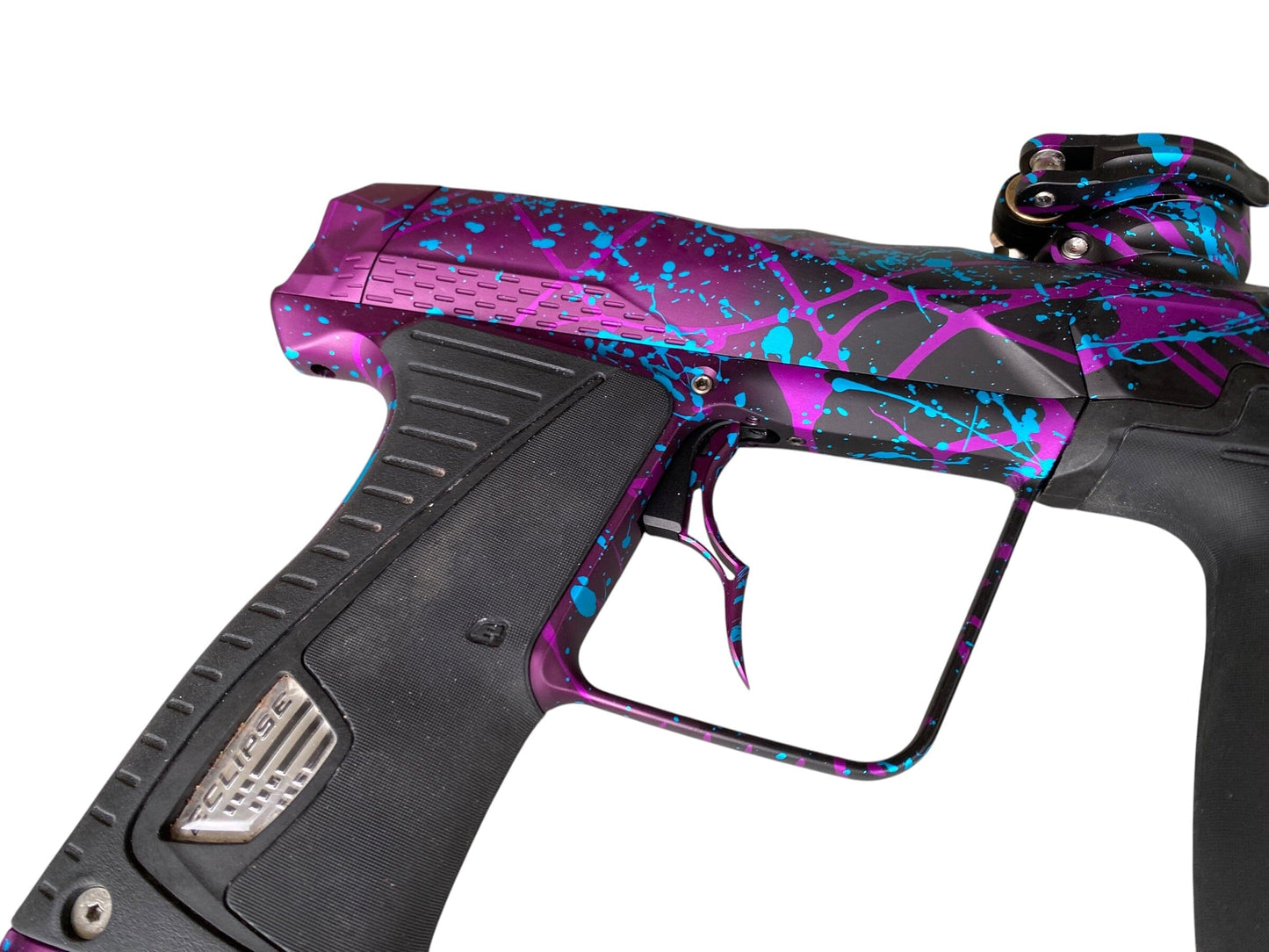Used Planet Eclipse Infamous Diamond Skull GTEK 180R Custom Ano Paintball Gun Paintball Gun from CPXBrosPaintball Buy/Sell/Trade Paintball Markers, New Paintball Guns, Paintball Hoppers, Paintball Masks, and Hormesis Headbands