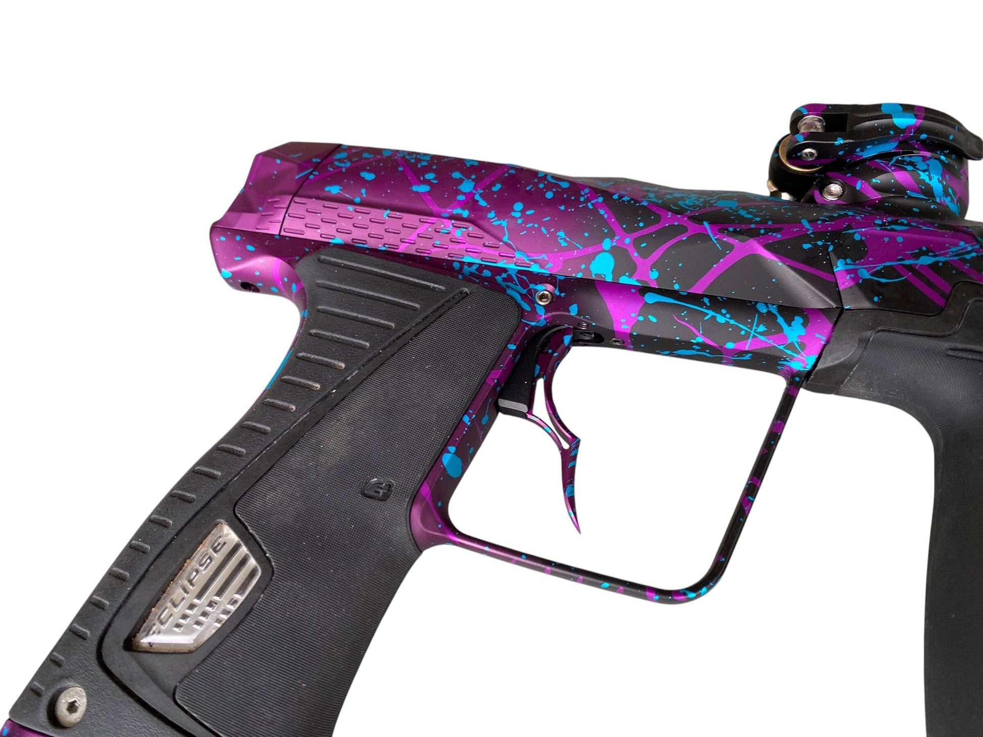 Used Planet Eclipse Infamous Diamond Skull GTEK 180R Custom Ano Paintball Gun Paintball Gun from CPXBrosPaintball Buy/Sell/Trade Paintball Markers, New Paintball Guns, Paintball Hoppers, Paintball Masks, and Hormesis Headbands