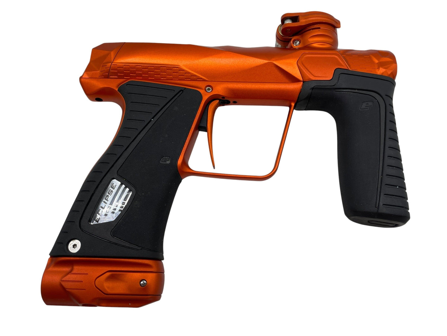 Used Planet Eclipse Infamous Diamond Skull GTEK 180R Orange/Black Paintball Gun Paintball Gun from CPXBrosPaintball Buy/Sell/Trade Paintball Markers, New Paintball Guns, Paintball Hoppers, Paintball Masks, and Hormesis Headbands