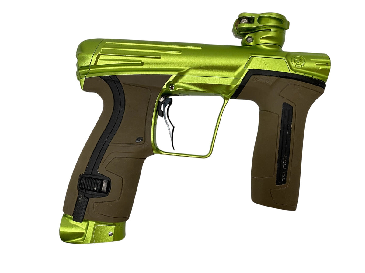 Used Planet Eclipse Infamous Skull CS2 Green/Green Paintball Gun Paintball Gun from CPXBrosPaintball Buy/Sell/Trade Paintball Markers, New Paintball Guns, Paintball Hoppers, Paintball Masks, and Hormesis Headbands