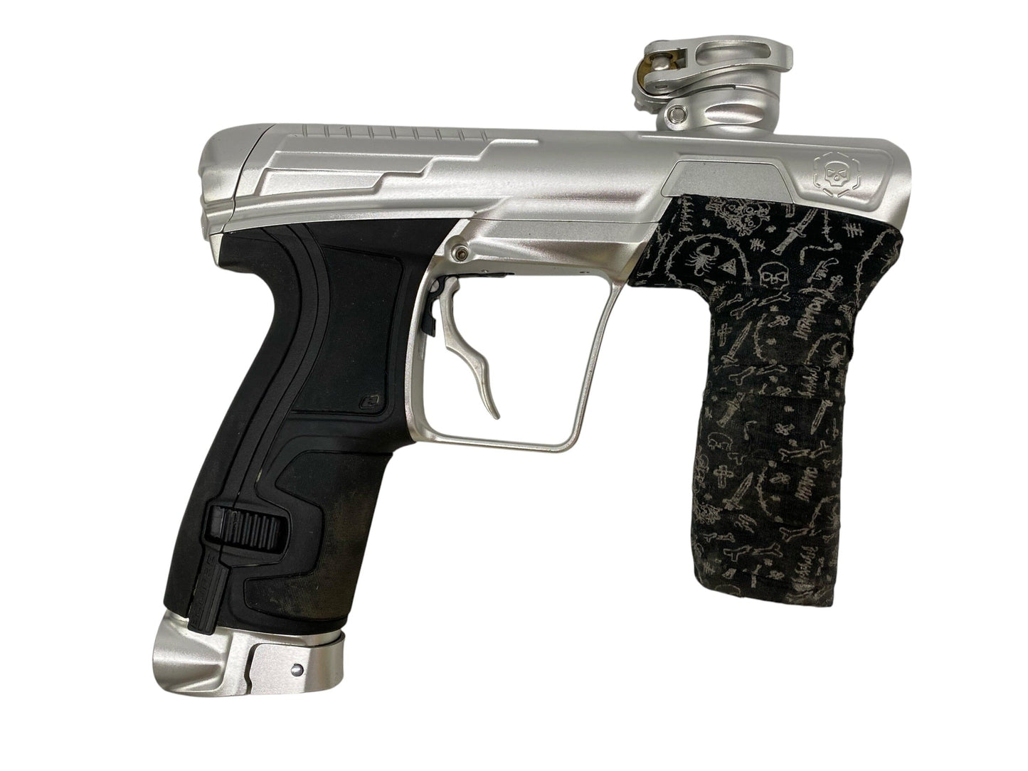 Used Planet Eclipse Infamous Skull CS2 Pure Paintball Gun Paintball Gun from CPXBrosPaintball Buy/Sell/Trade Paintball Markers, New Paintball Guns, Paintball Hoppers, Paintball Masks, and Hormesis Headbands