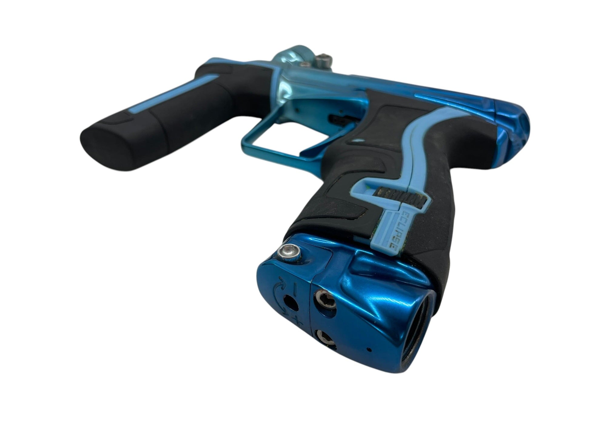 Used Planet Eclipse Infamous Skull Edition CS2 Pro DNA Blue Glacier Fade Paintball Gun from CPXBrosPaintball Buy/Sell/Trade Paintball Markers, New Paintball Guns, Paintball Hoppers, Paintball Masks, and Hormesis Headbands