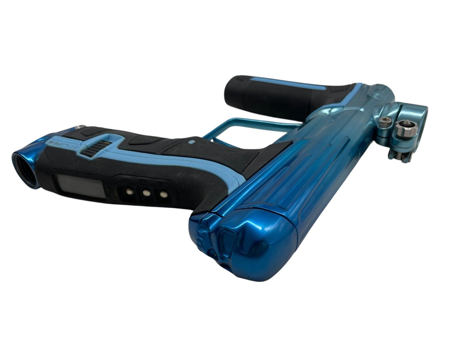 Used Planet Eclipse Infamous Skull Edition CS2 Pro DNA Blue Glacier Fade Paintball Gun from CPXBrosPaintball Buy/Sell/Trade Paintball Markers, New Paintball Guns, Paintball Hoppers, Paintball Masks, and Hormesis Headbands
