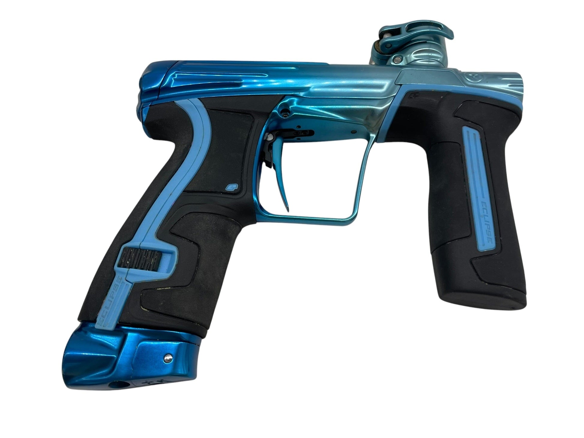 Used Planet Eclipse Infamous Skull Edition CS2 Pro DNA Blue Glacier Fade Paintball Gun from CPXBrosPaintball Buy/Sell/Trade Paintball Markers, New Paintball Guns, Paintball Hoppers, Paintball Masks, and Hormesis Headbands