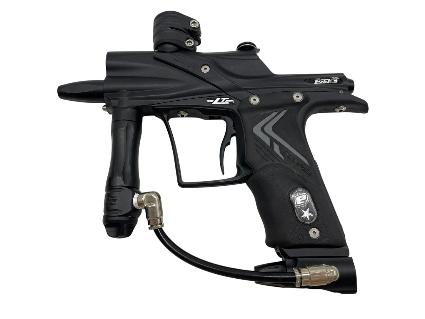 Used Planet Eclipse LT Etek 3 Black/Green Paintball Gun Paintball Gun from CPXBrosPaintball Buy/Sell/Trade Paintball Markers, New Paintball Guns, Paintball Hoppers, Paintball Masks, and Hormesis Headbands