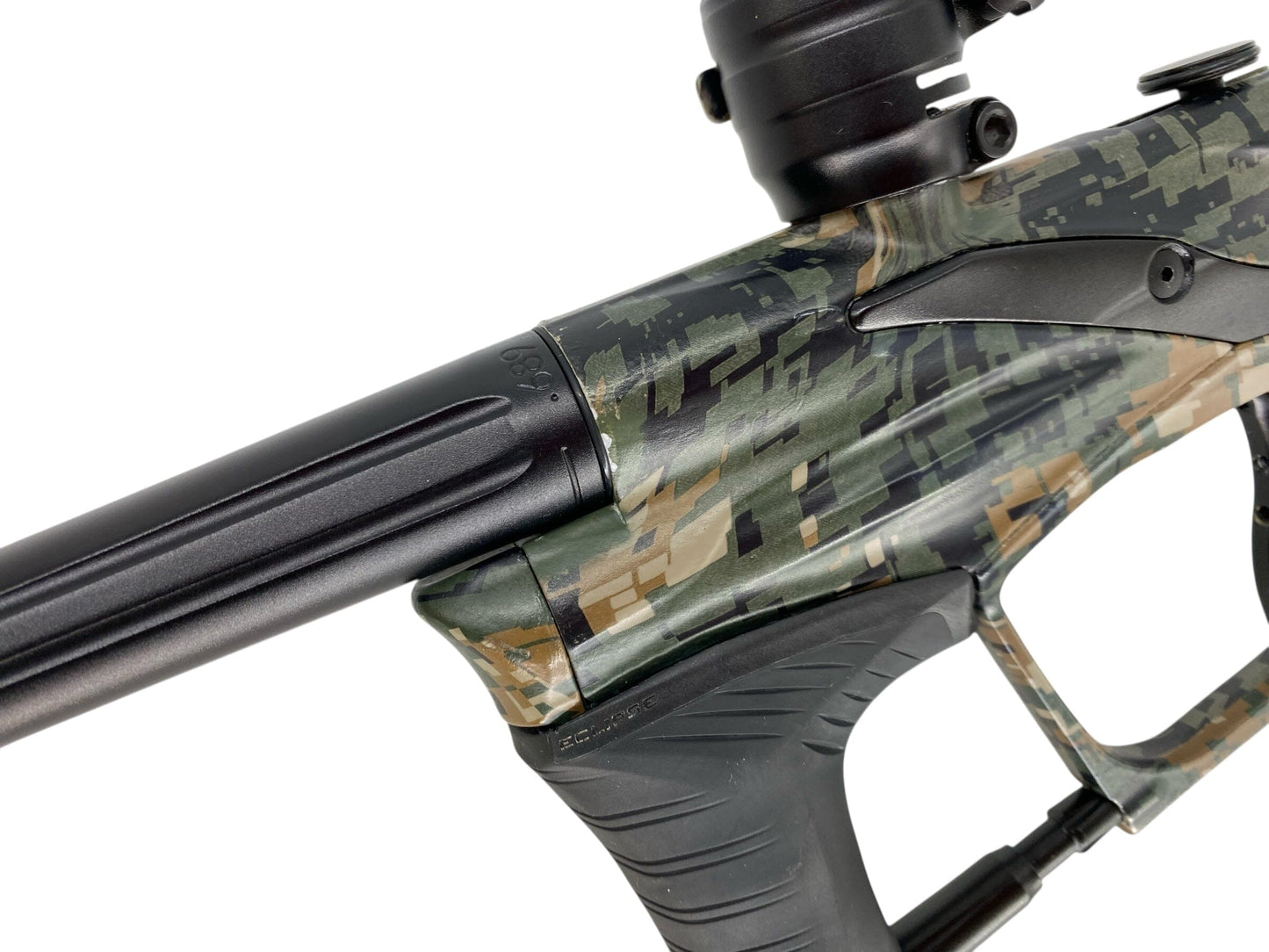 Used Planet Eclipse Lv1 Camo Paintball Gun from CPXBrosPaintball Buy/Sell/Trade Paintball Markers, New Paintball Guns, Paintball Hoppers, Paintball Masks, and Hormesis Headbands