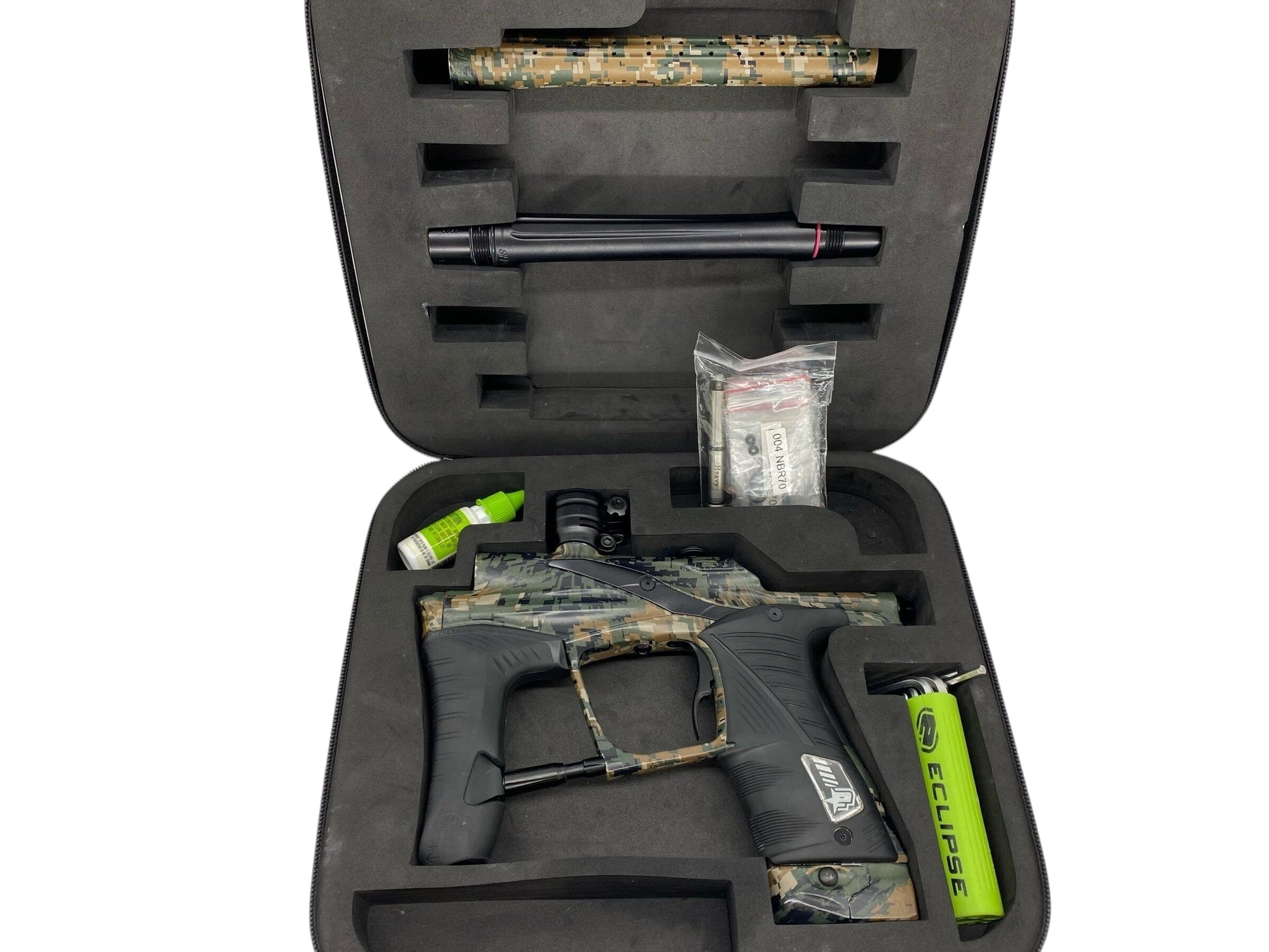 Used Planet Eclipse Lv1 Camo Paintball Gun from CPXBrosPaintball Buy/Sell/Trade Paintball Markers, New Paintball Guns, Paintball Hoppers, Paintball Masks, and Hormesis Headbands