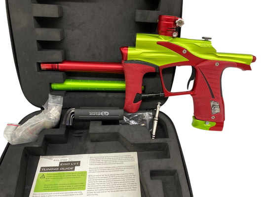 Used Planet Eclipse LV1 Green/Red Paintball Gun Paintball Gun from CPXBrosPaintball Buy/Sell/Trade Paintball Markers, New Paintball Guns, Paintball Hoppers, Paintball Masks, and Hormesis Headbands