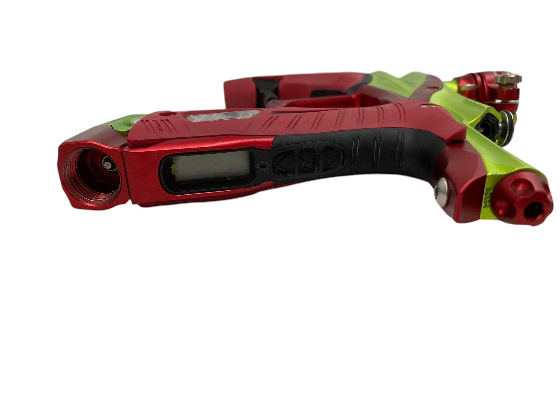 Used Planet Eclipse LV1 Green/Red Paintball Gun Paintball Gun from CPXBrosPaintball Buy/Sell/Trade Paintball Markers, New Paintball Guns, Paintball Hoppers, Paintball Masks, and Hormesis Headbands