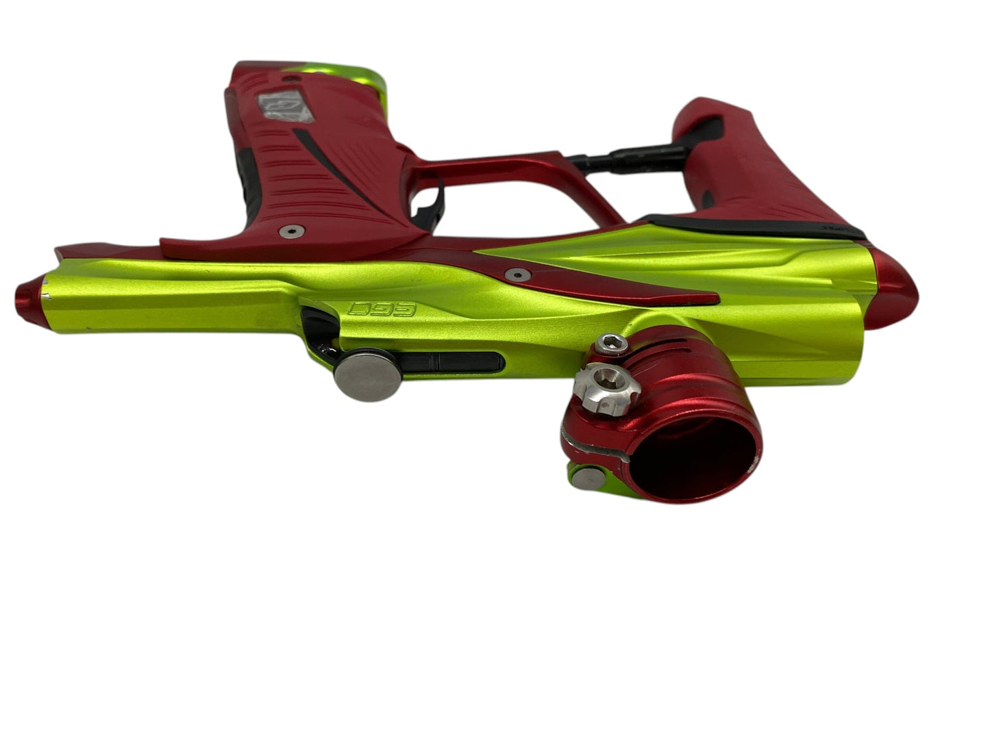 Used Planet Eclipse LV1 Green/Red Paintball Gun Paintball Gun from CPXBrosPaintball Buy/Sell/Trade Paintball Markers, New Paintball Guns, Paintball Hoppers, Paintball Masks, and Hormesis Headbands