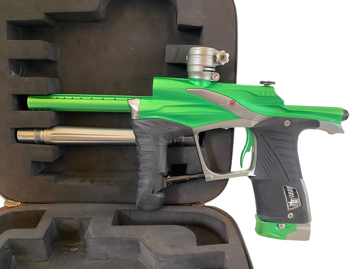 Used Planet Eclipse LV1 Gren/Grey Paintball Gun Paintball Gun from CPXBrosPaintball Buy/Sell/Trade Paintball Markers, New Paintball Guns, Paintball Hoppers, Paintball Masks, and Hormesis Headbands