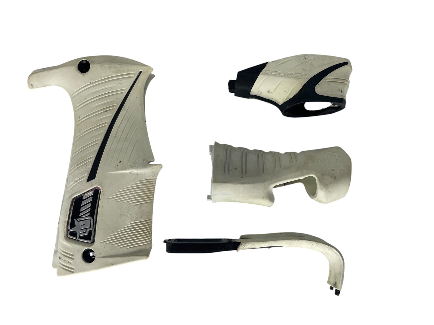 Used Planet Eclipse LV1 Grip Kit - Rear + Crown + Console + Foregrip Paintball Gun from CPXBrosPaintball Buy/Sell/Trade Paintball Markers, New Paintball Guns, Paintball Hoppers, Paintball Masks, and Hormesis Headbands
