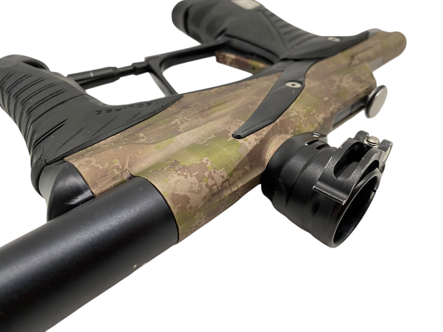 Used Planet Eclipse Lv1 Paintball Gun Camo Paintball Gun from CPXBrosPaintball Buy/Sell/Trade Paintball Markers, New Paintball Guns, Paintball Hoppers, Paintball Masks, and Hormesis Headbands