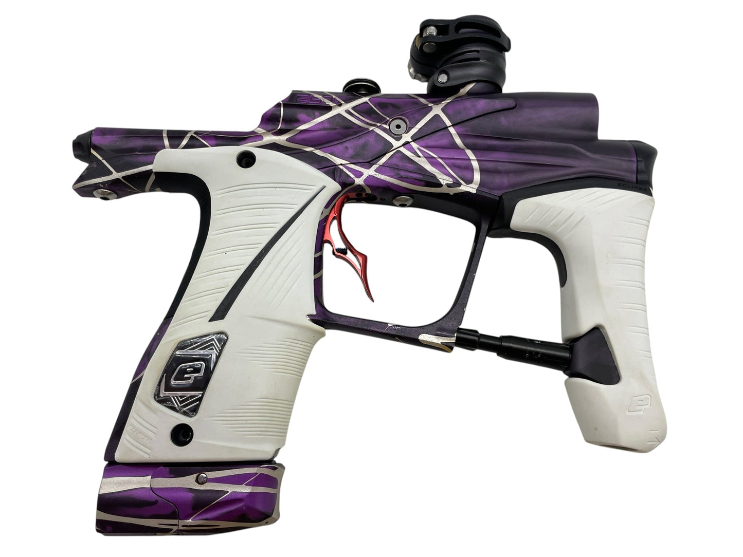 Used Planet Eclipse LV1 Purple Splash Paintball Gun Paintball Gun from CPXBrosPaintball Buy/Sell/Trade Paintball Markers, New Paintball Guns, Paintball Hoppers, Paintball Masks, and Hormesis Headbands