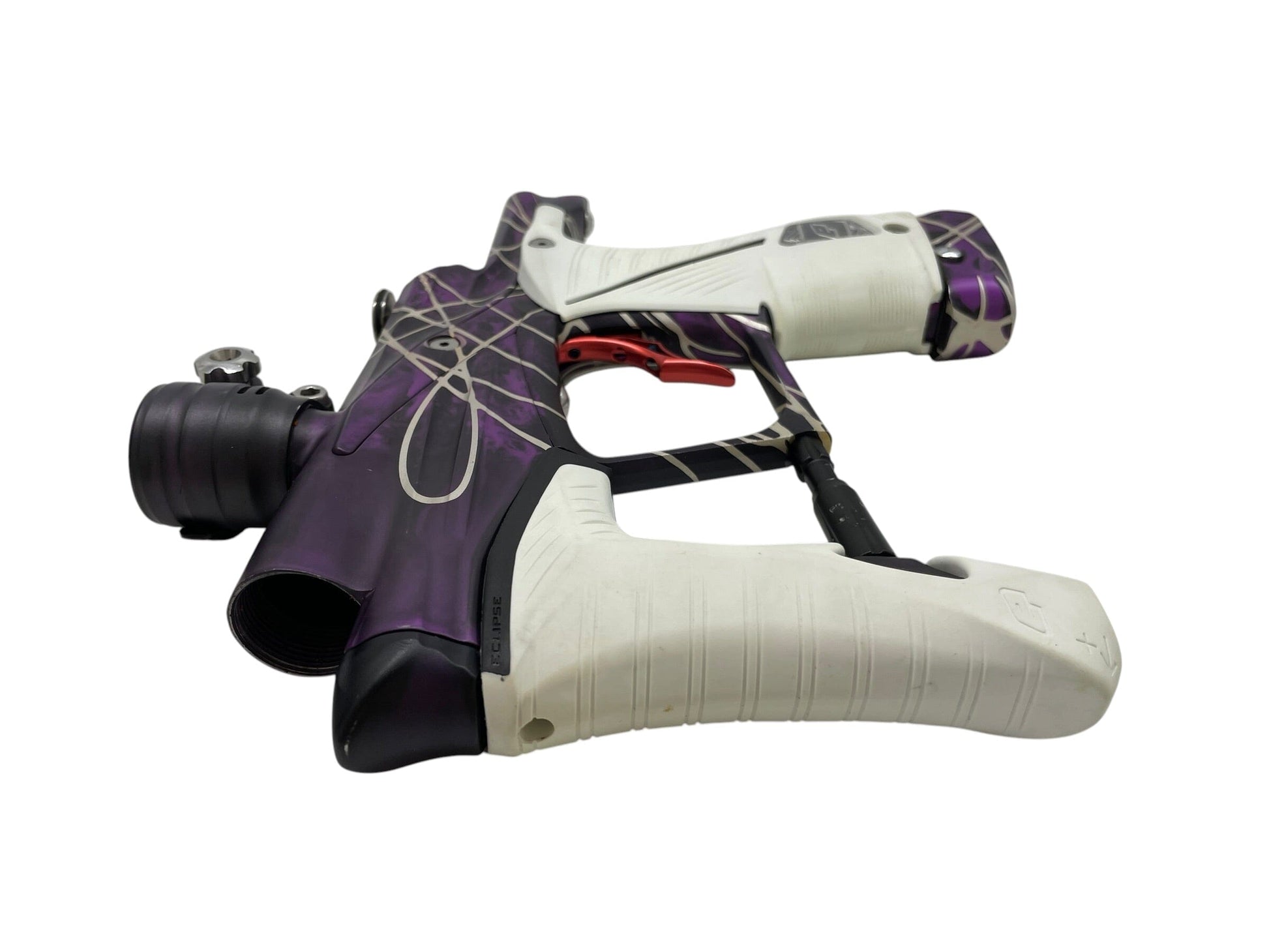 Used Planet Eclipse LV1 Purple Splash Paintball Gun Paintball Gun from CPXBrosPaintball Buy/Sell/Trade Paintball Markers, New Paintball Guns, Paintball Hoppers, Paintball Masks, and Hormesis Headbands