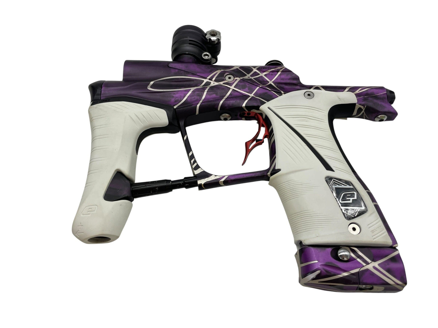 Used Planet Eclipse LV1 Purple Splash Paintball Gun Paintball Gun from CPXBrosPaintball Buy/Sell/Trade Paintball Markers, New Paintball Guns, Paintball Hoppers, Paintball Masks, and Hormesis Headbands