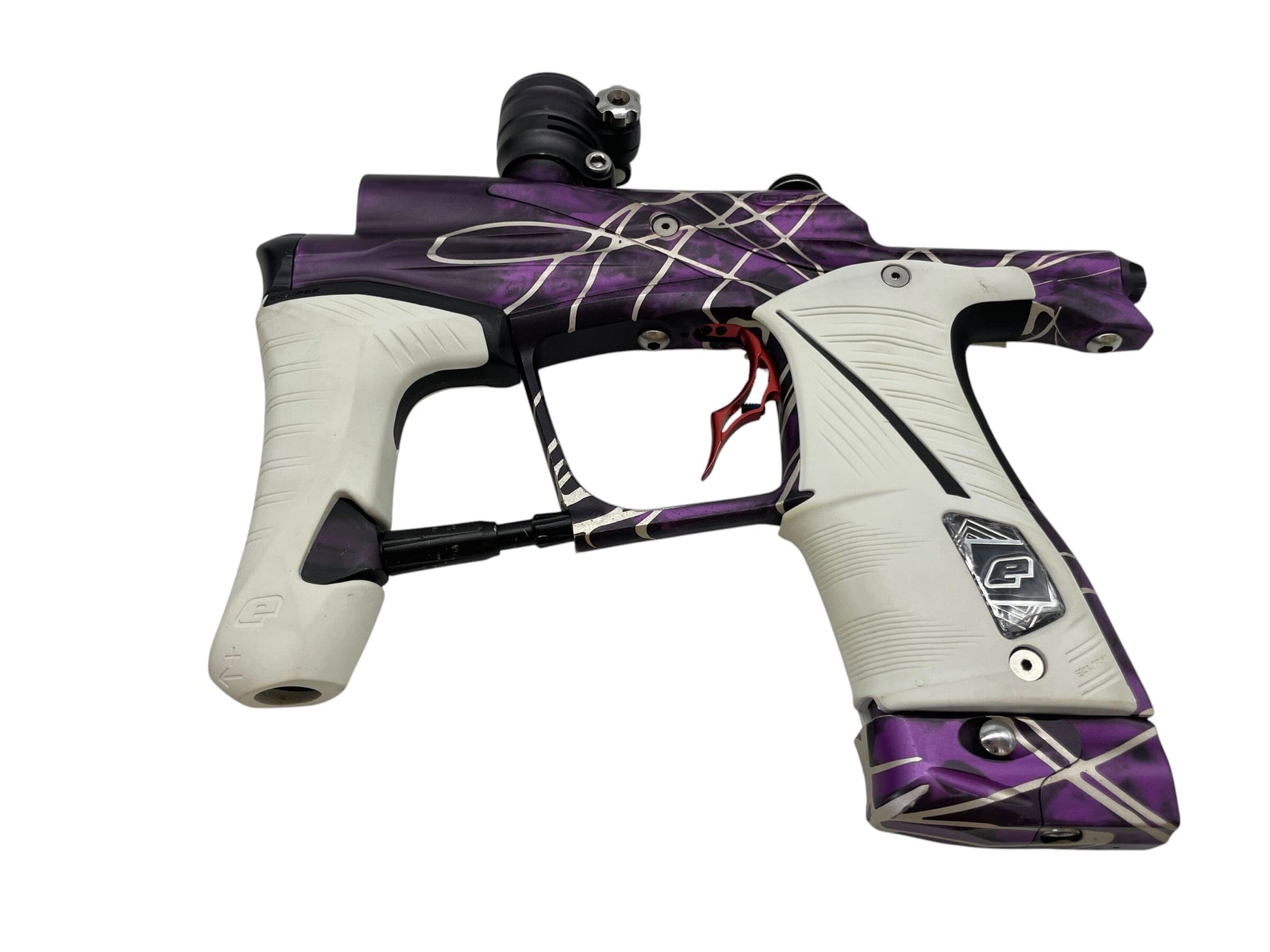 Used Planet Eclipse LV1 Purple Splash Paintball Gun Paintball Gun from CPXBrosPaintball Buy/Sell/Trade Paintball Markers, New Paintball Guns, Paintball Hoppers, Paintball Masks, and Hormesis Headbands