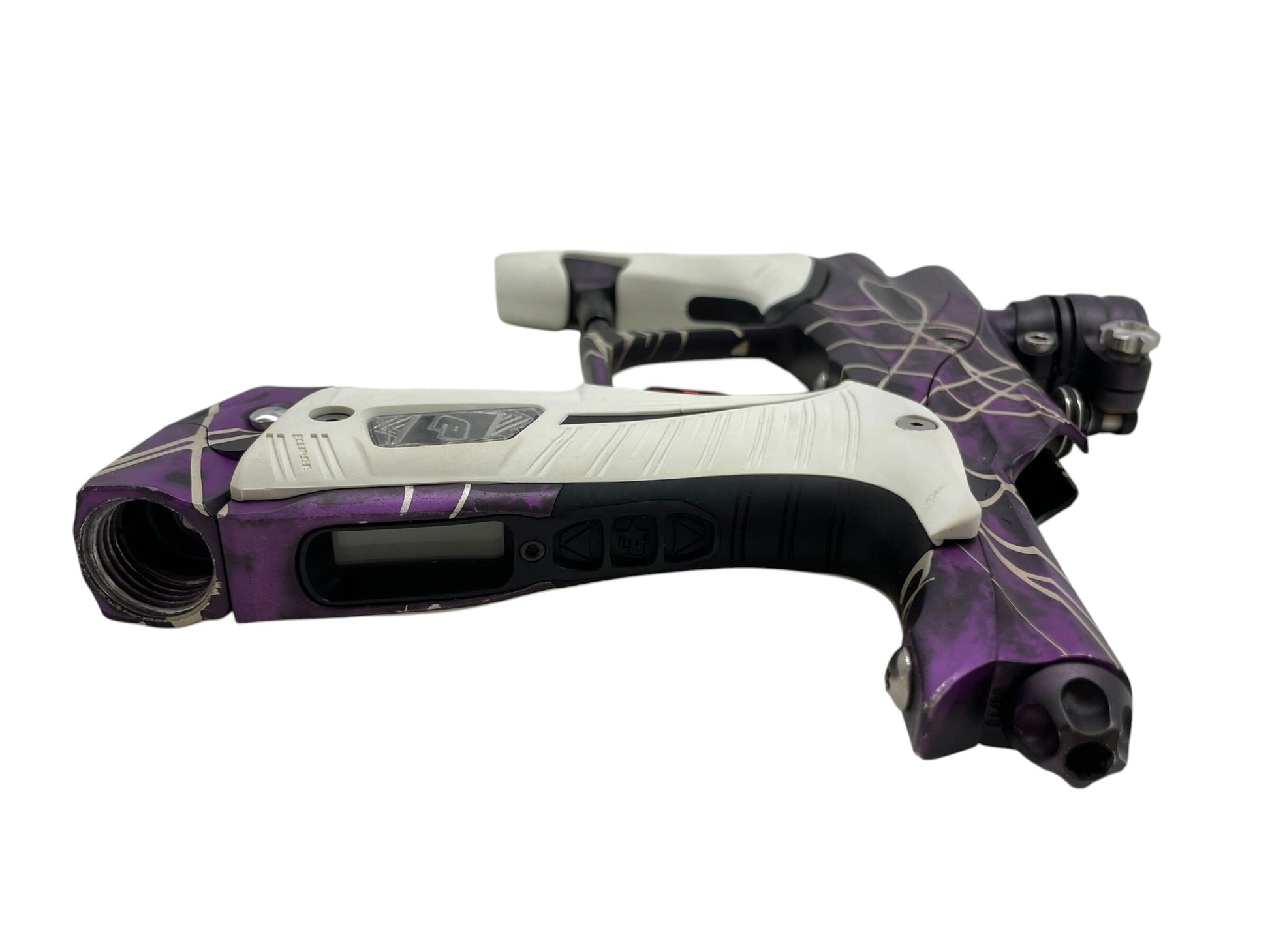 Used Planet Eclipse LV1 Purple Splash Paintball Gun Paintball Gun from CPXBrosPaintball Buy/Sell/Trade Paintball Markers, New Paintball Guns, Paintball Hoppers, Paintball Masks, and Hormesis Headbands