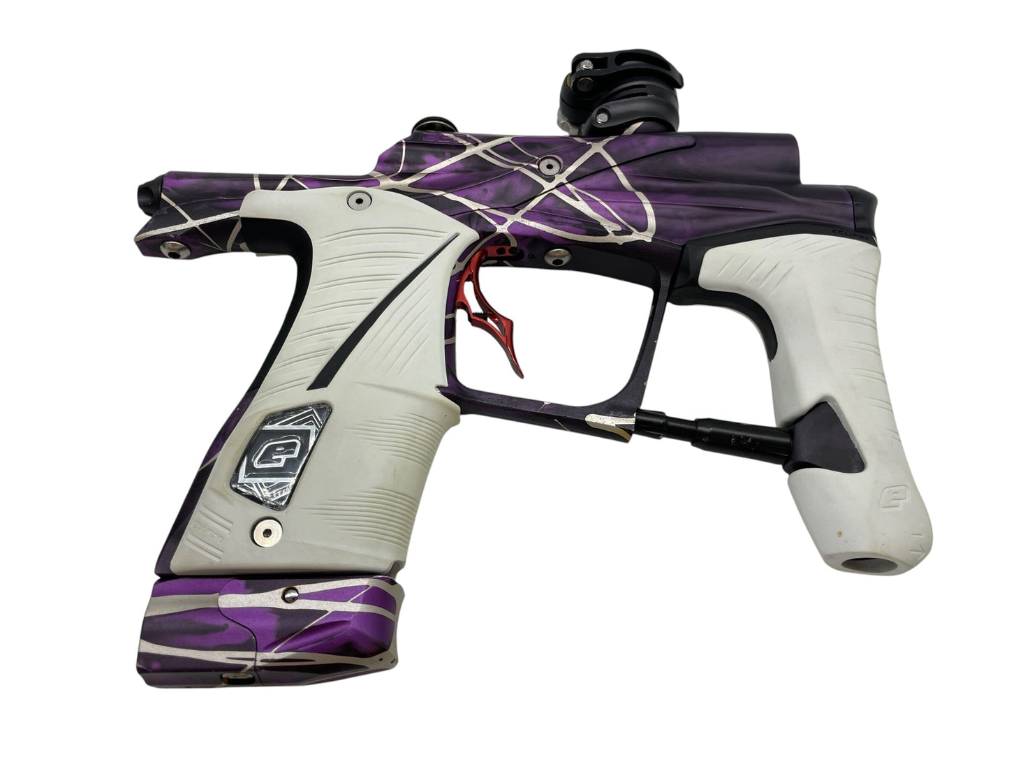 Used Planet Eclipse LV1 Purple Splash Paintball Gun Paintball Gun from CPXBrosPaintball Buy/Sell/Trade Paintball Markers, New Paintball Guns, Paintball Hoppers, Paintball Masks, and Hormesis Headbands