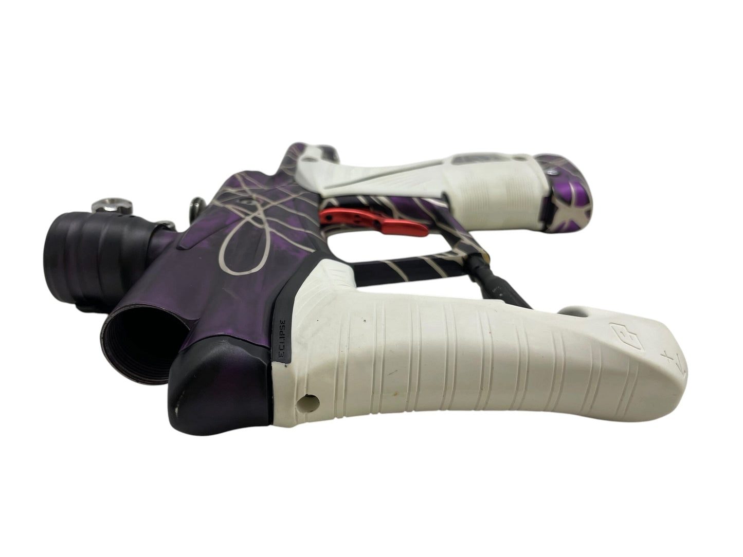 Used Planet Eclipse LV1 Purple Splash Paintball Gun Paintball Gun from CPXBrosPaintball Buy/Sell/Trade Paintball Markers, New Paintball Guns, Paintball Hoppers, Paintball Masks, and Hormesis Headbands
