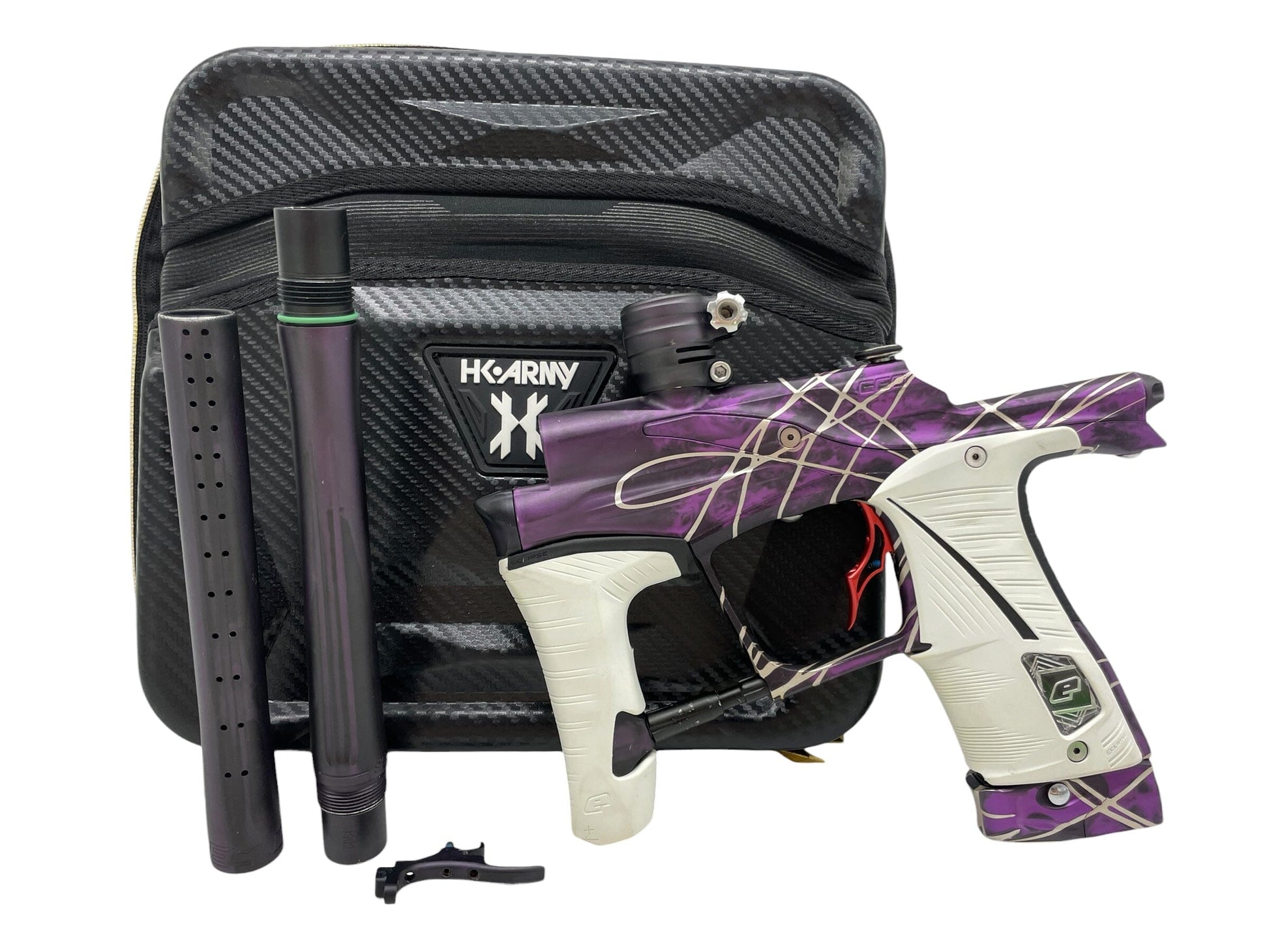 Used Planet Eclipse LV1 Purple Splash Paintball Gun Paintball Gun from CPXBrosPaintball Buy/Sell/Trade Paintball Markers, New Paintball Guns, Paintball Hoppers, Paintball Masks, and Hormesis Headbands
