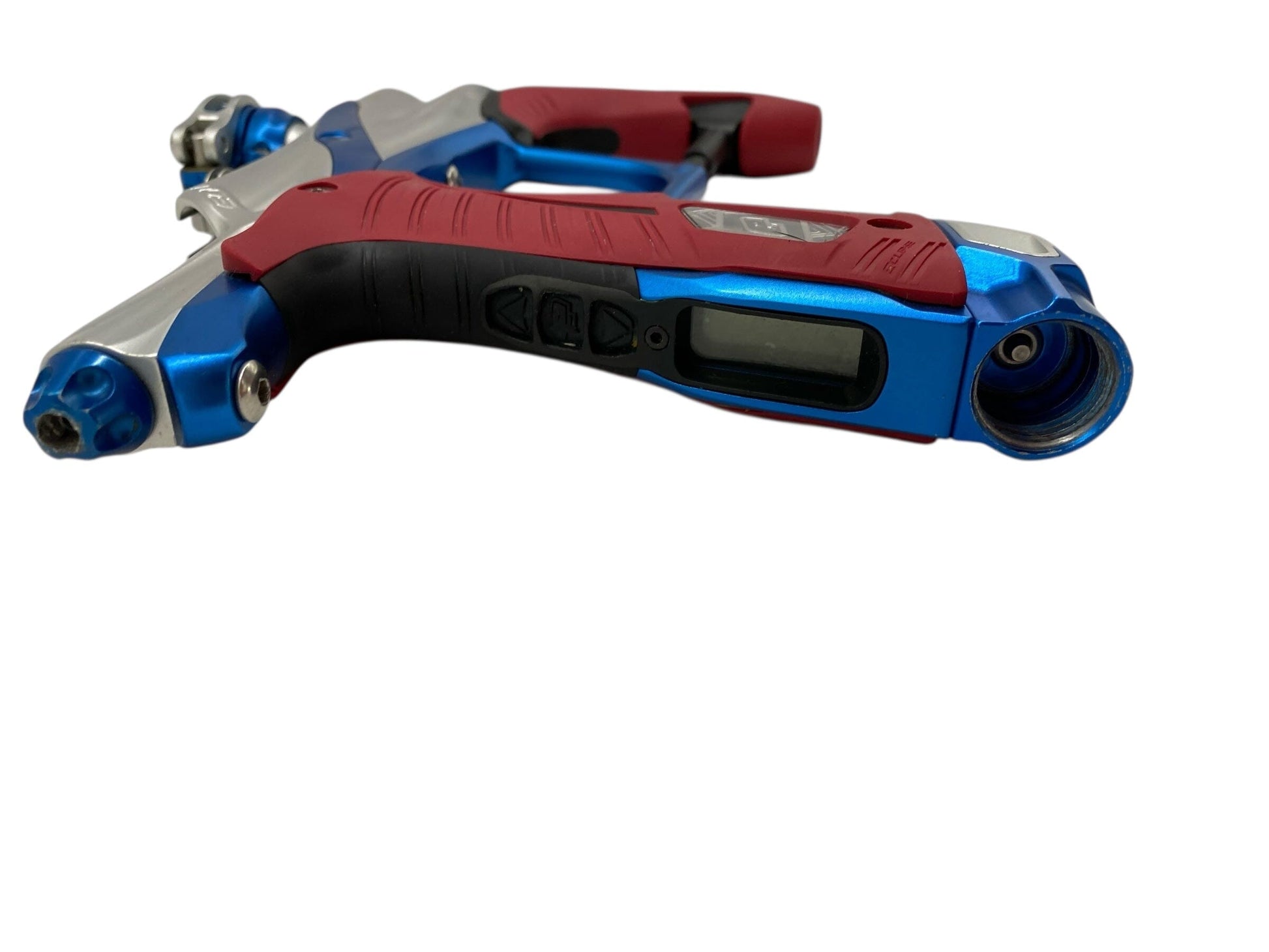 Used Planet Eclipse Lv1.5 Paintball Gun Silver/Blue Paintball Gun from CPXBrosPaintball Buy/Sell/Trade Paintball Markers, New Paintball Guns, Paintball Hoppers, Paintball Masks, and Hormesis Headbands