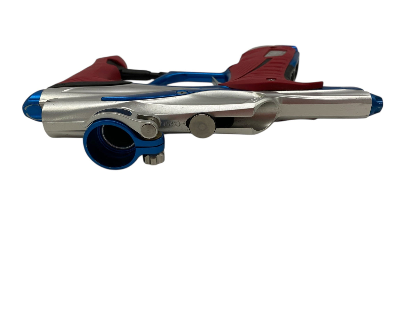 Used Planet Eclipse Lv1.5 Paintball Gun Silver/Blue Paintball Gun from CPXBrosPaintball Buy/Sell/Trade Paintball Markers, New Paintball Guns, Paintball Hoppers, Paintball Masks, and Hormesis Headbands