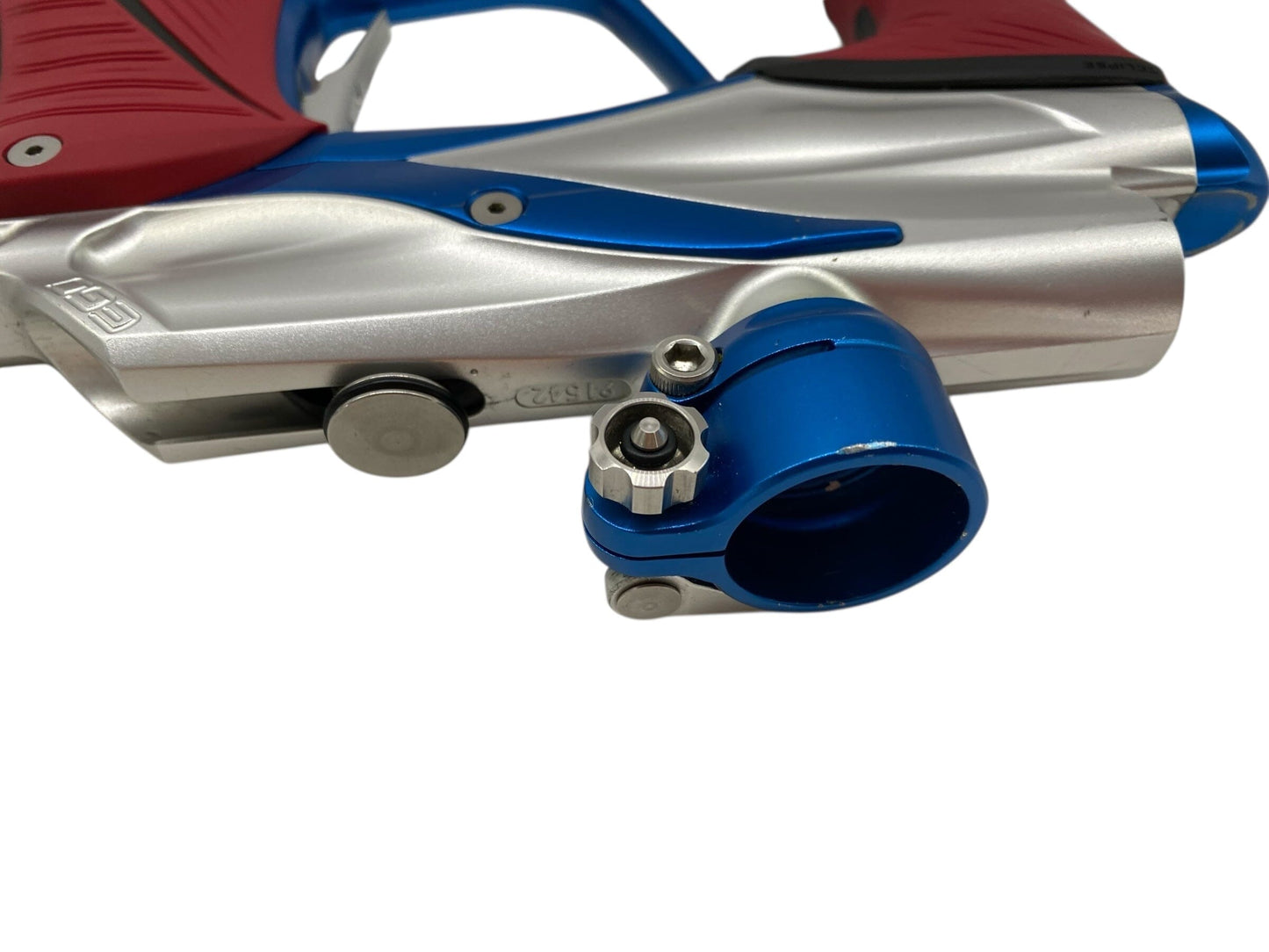 Used Planet Eclipse Lv1.5 Paintball Gun Silver/Blue Paintball Gun from CPXBrosPaintball Buy/Sell/Trade Paintball Markers, New Paintball Guns, Paintball Hoppers, Paintball Masks, and Hormesis Headbands