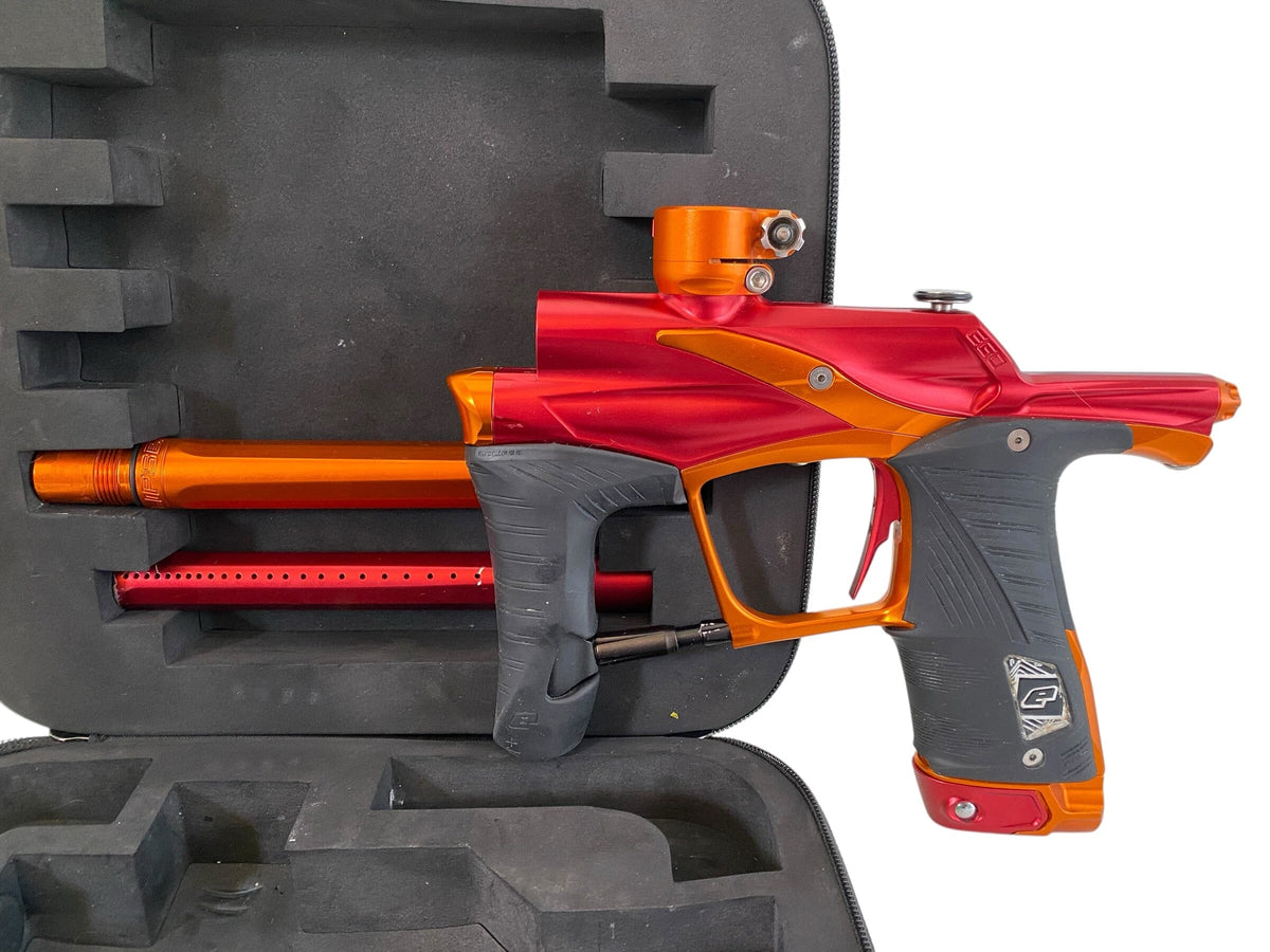 Used Planet Eclipse LV1.5 Red/Orange Paintball Gun Paintball Gun from CPXBrosPaintball Buy/Sell/Trade Paintball Markers, New Paintball Guns, Paintball Hoppers, Paintball Masks, and Hormesis Headbands