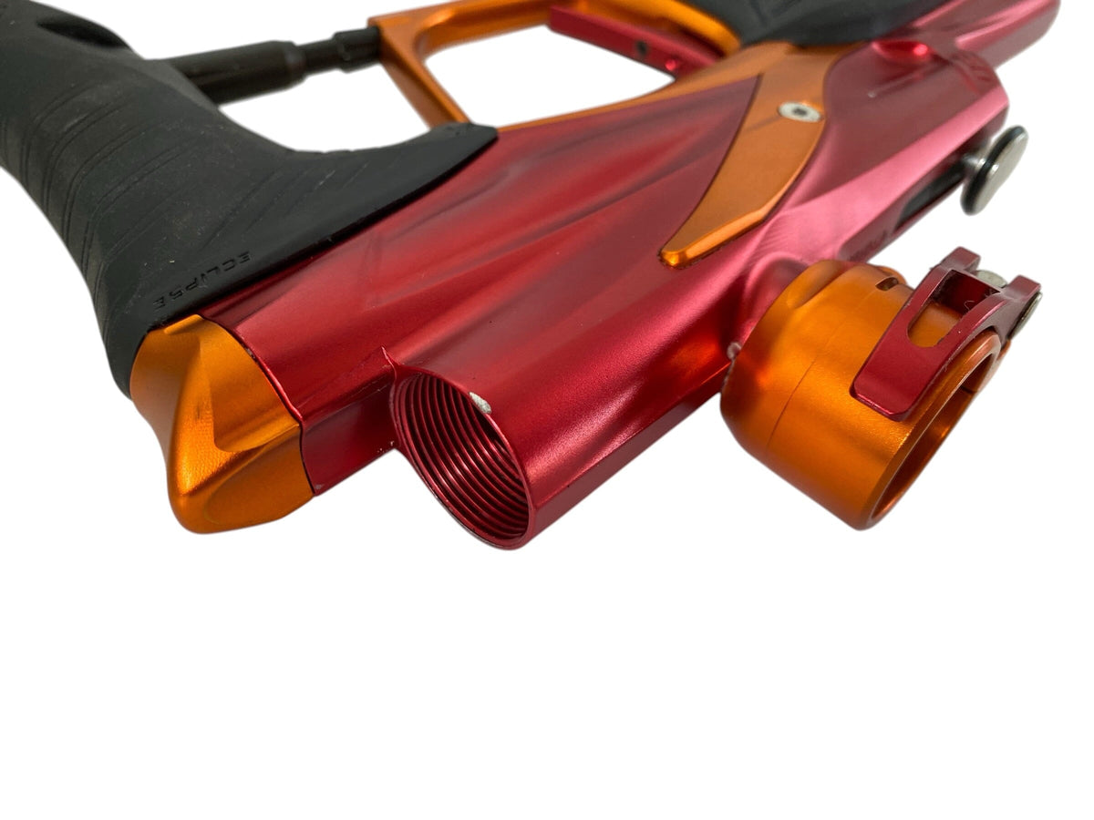 Used Planet Eclipse LV1.5 Red/Orange Paintball Gun Paintball Gun from CPXBrosPaintball Buy/Sell/Trade Paintball Markers, New Paintball Guns, Paintball Hoppers, Paintball Masks, and Hormesis Headbands