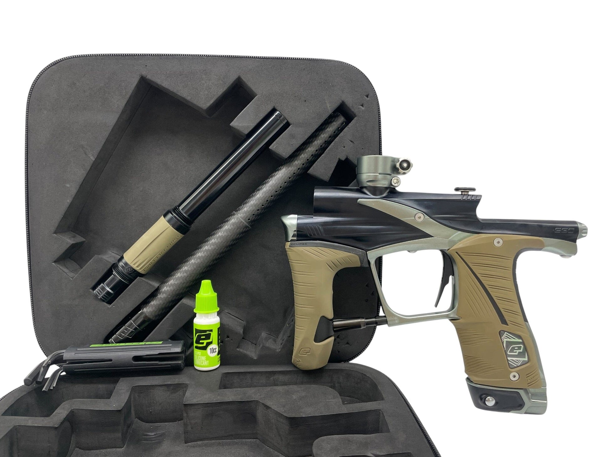 Used Planet Eclipse Lv1.6 Black/Grey Paintball Gun Paintball Gun from CPXBrosPaintball Buy/Sell/Trade Paintball Markers, New Paintball Guns, Paintball Hoppers, Paintball Masks, and Hormesis Headbands
