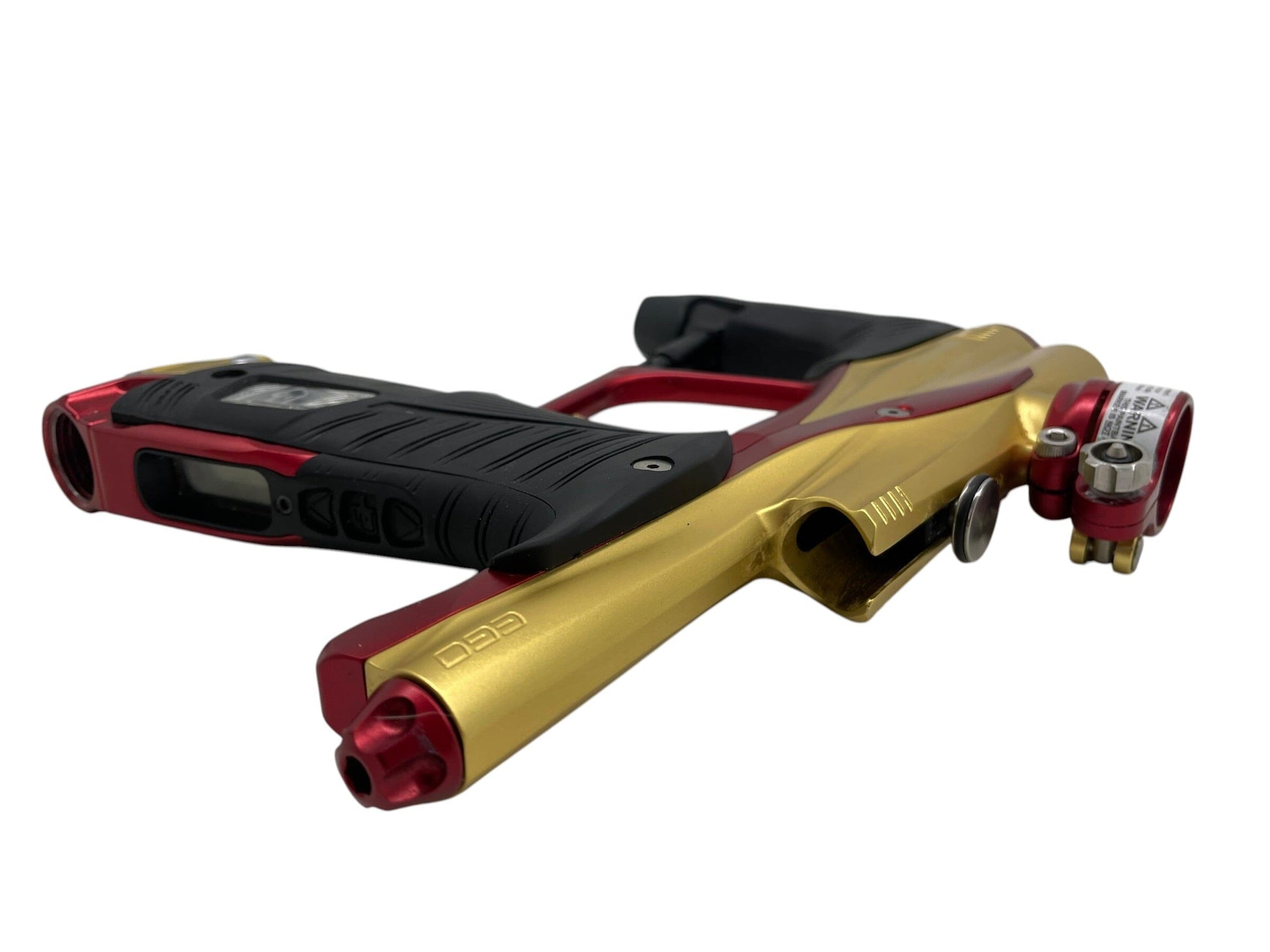 Used Planet Eclipse LV1.6 Gold/Red Paintball Gun *MINT* Paintball Gun from CPXBrosPaintball Buy/Sell/Trade Paintball Markers, New Paintball Guns, Paintball Hoppers, Paintball Masks, and Hormesis Headbands