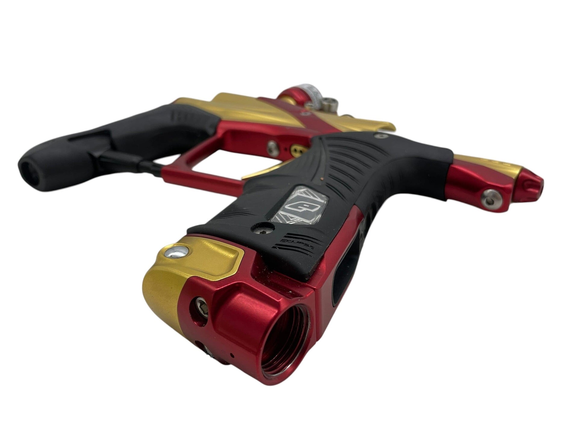 Used Planet Eclipse LV1.6 Gold/Red Paintball Gun *MINT* Paintball Gun from CPXBrosPaintball Buy/Sell/Trade Paintball Markers, New Paintball Guns, Paintball Hoppers, Paintball Masks, and Hormesis Headbands