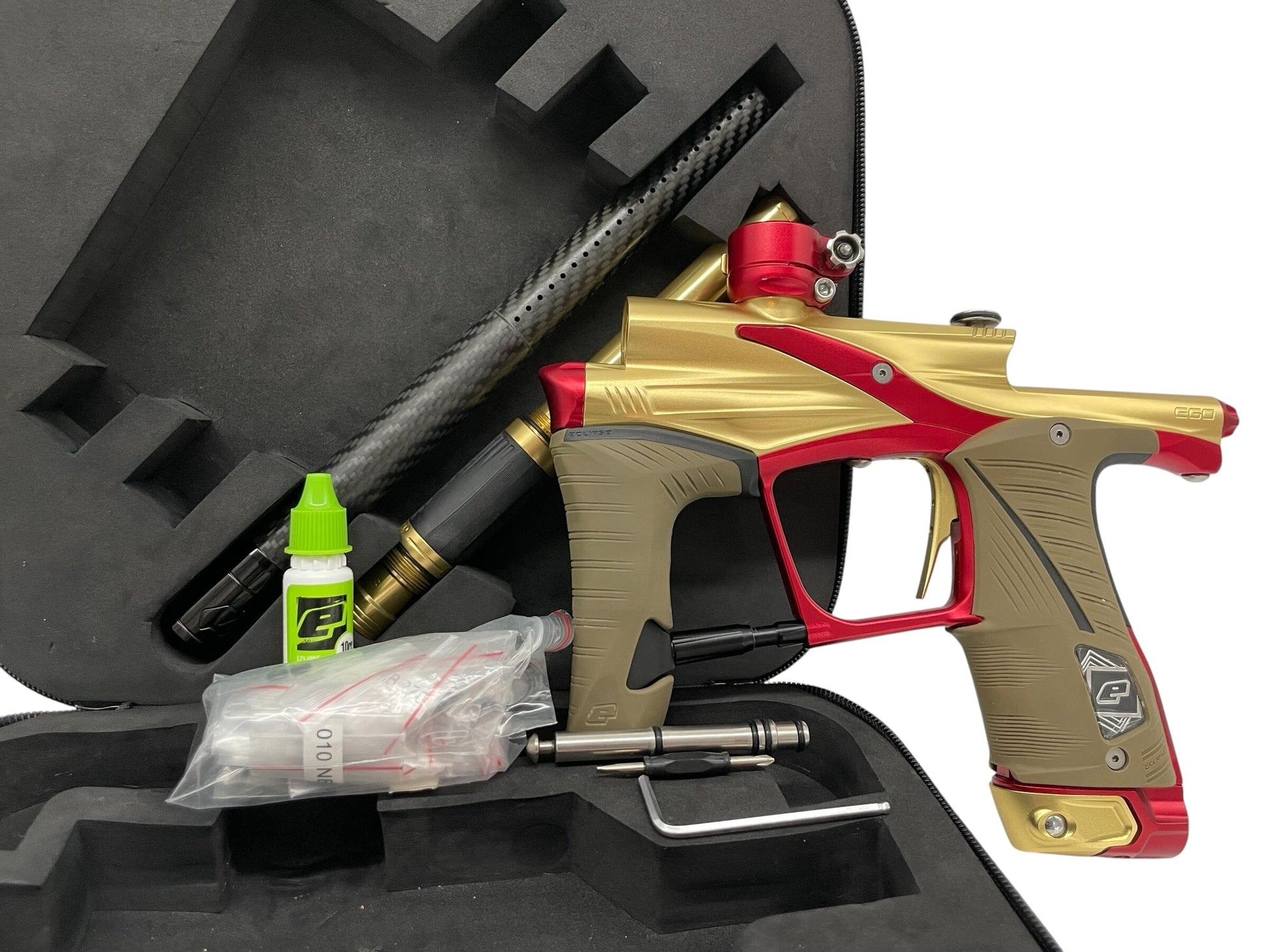 Used Planet Eclipse LV1.6 Gold/Red Paintball Gun Paintball Gun from CPXBrosPaintball Buy/Sell/Trade Paintball Markers, New Paintball Guns, Paintball Hoppers, Paintball Masks, and Hormesis Headbands