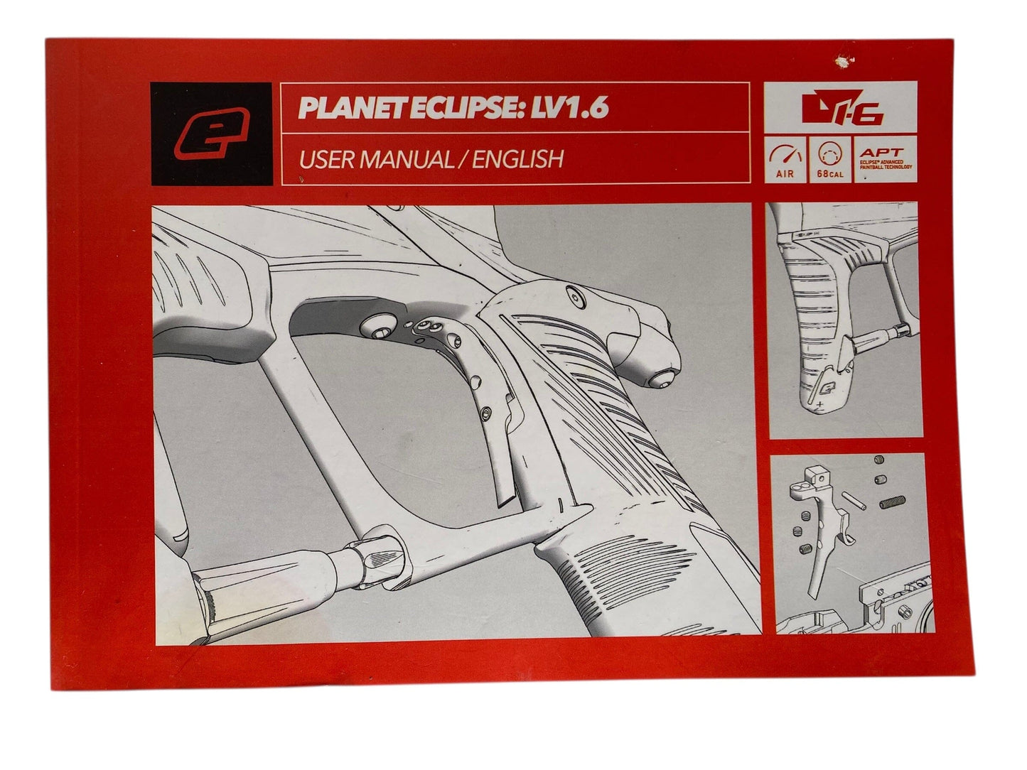 Used Planet Eclipse Lv1.6 Manual Paintball Gun from CPXBrosPaintball Buy/Sell/Trade Paintball Markers, New Paintball Guns, Paintball Hoppers, Paintball Masks, and Hormesis Headbands