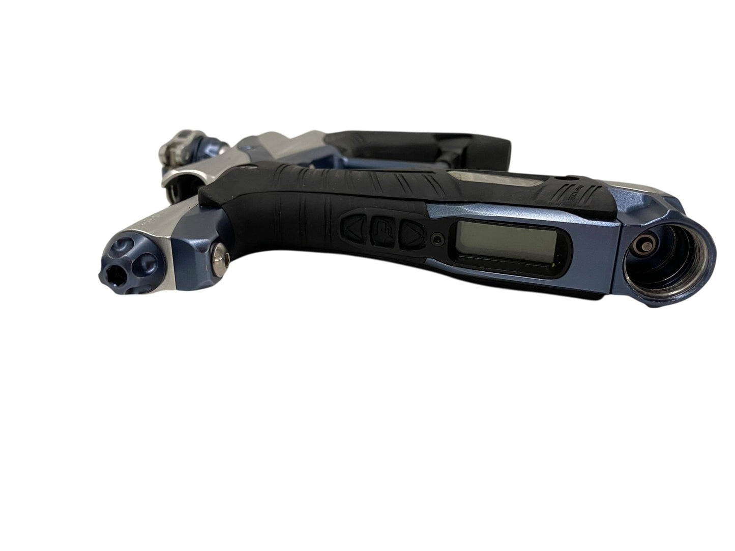 Used Planet Eclipse Lv1.6 Paintball Gun Silver/Blue Paintball Gun from CPXBrosPaintball Buy/Sell/Trade Paintball Markers, New Paintball Guns, Paintball Hoppers, Paintball Masks, and Hormesis Headbands